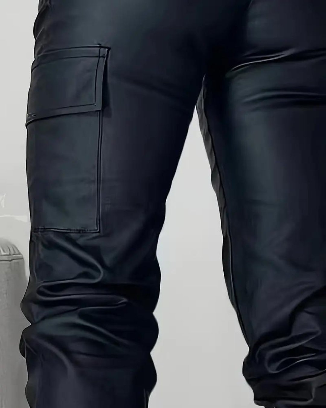 Lisa | Cargo Leather Pants