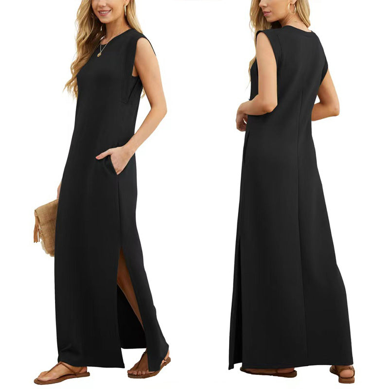 EMMA | Long, Flowing, Wrinkle-Free Dress