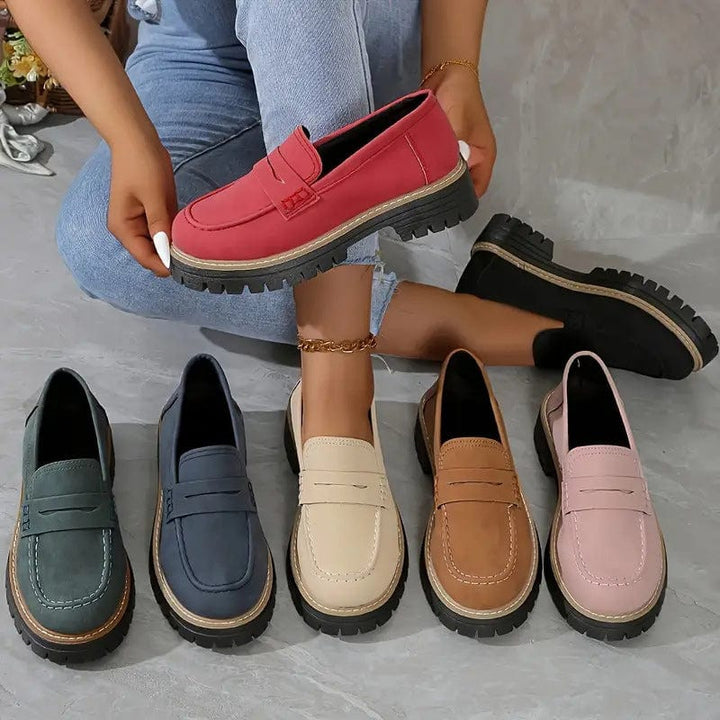 Sophia | Suede Loafers
