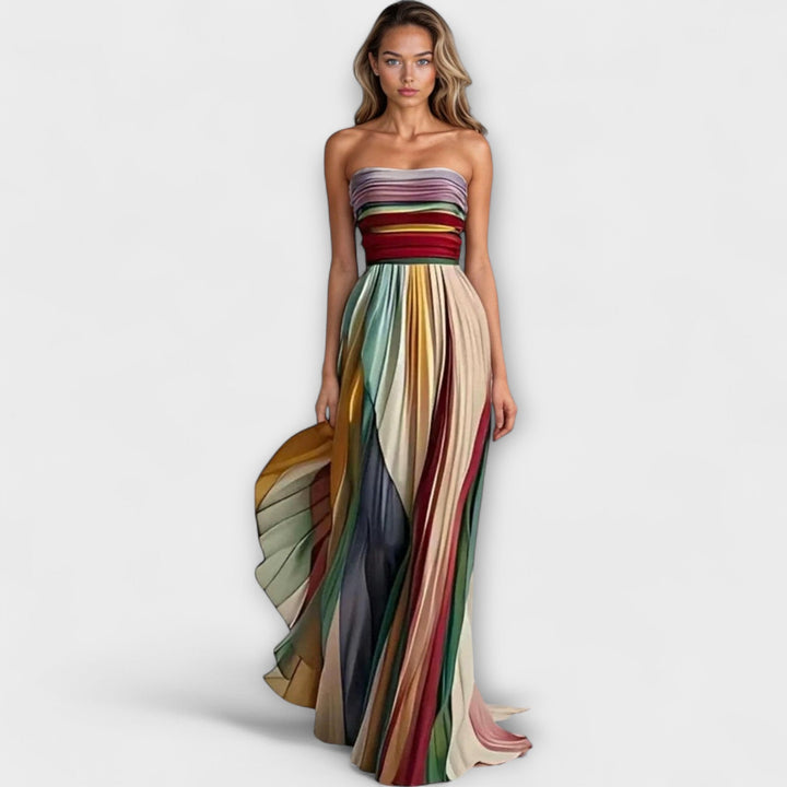 Lira | Colorful Sleeveless Dress