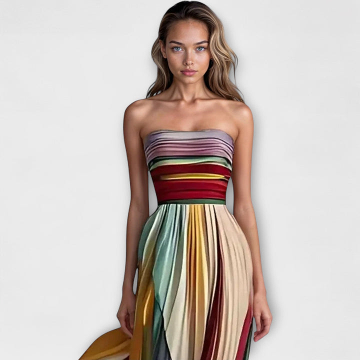 Lira | Colorful Sleeveless Dress
