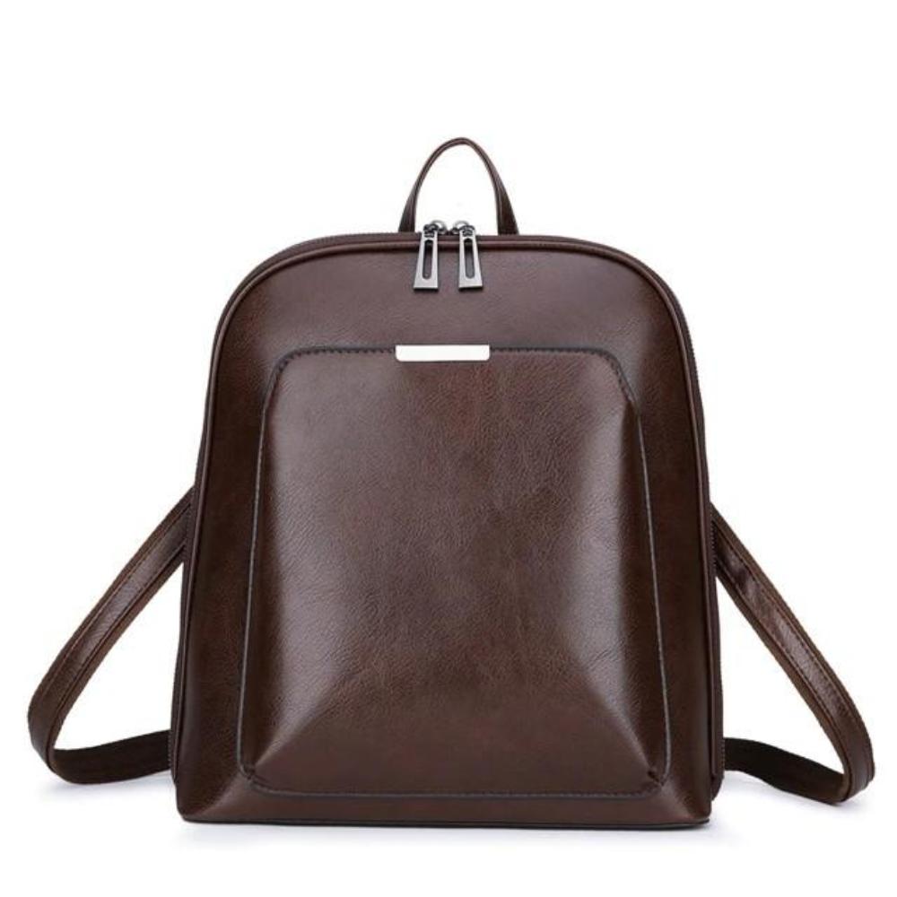Stella | Classic Double Zip Backpack with a Sleek Design
