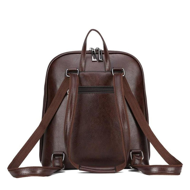 Stella | Classic Double Zip Backpack with a Sleek Design