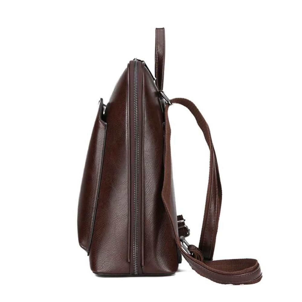Stella | Classic Double Zip Backpack with a Sleek Design