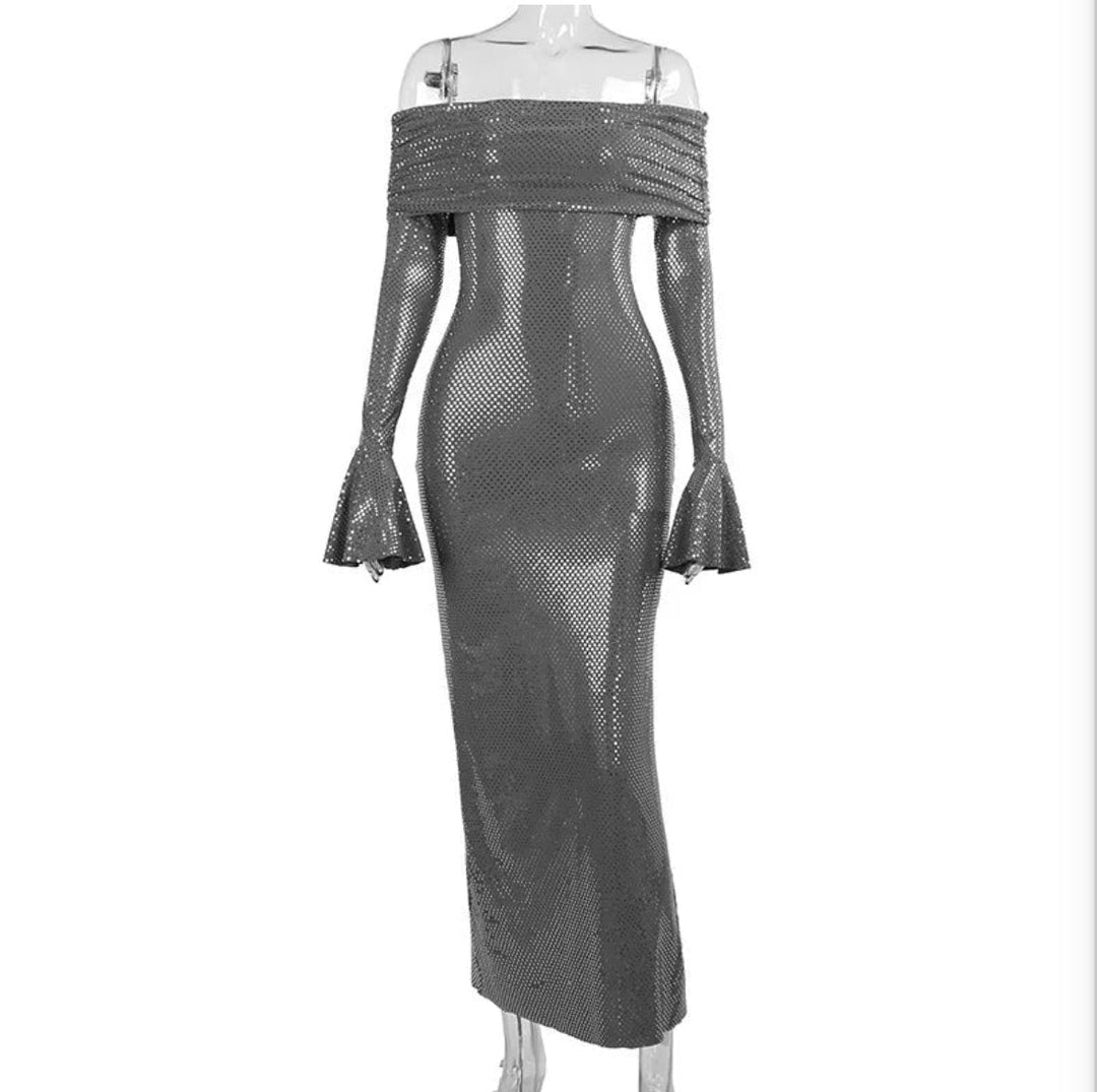 Astella - Sparkling Sequin Gown