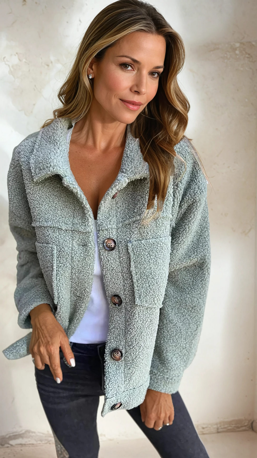 Woman's Short Wool Coat