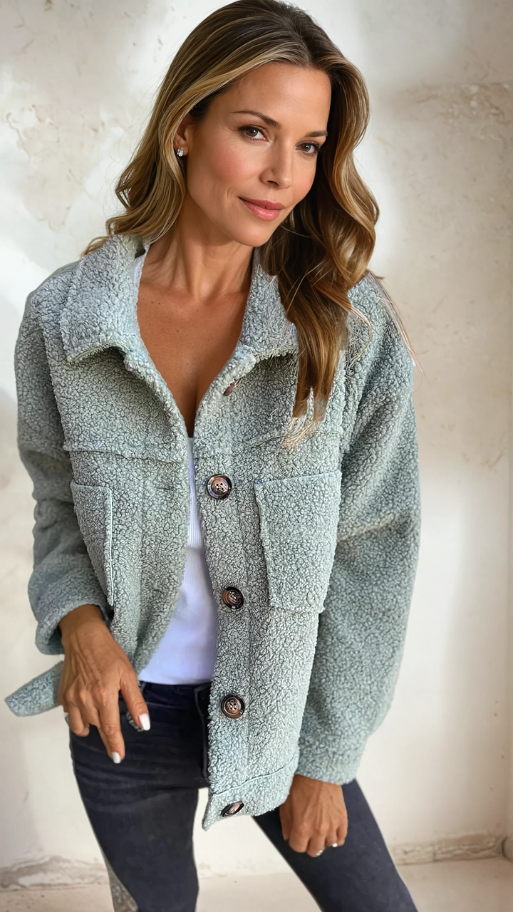 Woman's Short Wool Coat