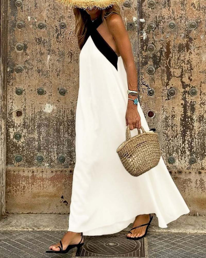 Trish | Cross Neck Dress