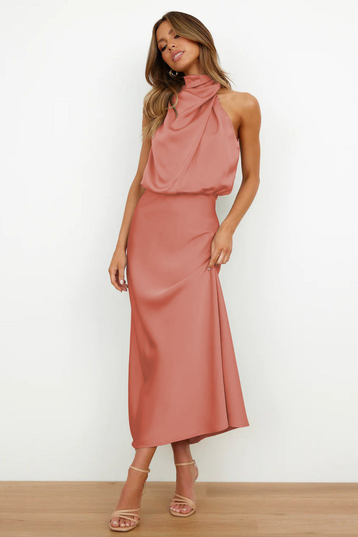 Halterneck Maxi Dress