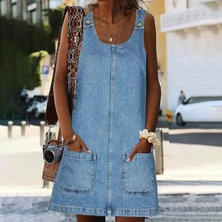 THEA | Sans Manches Mini Robe