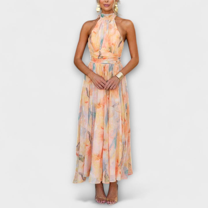 Joa | Maxi Robe Imprimée Aquarelle