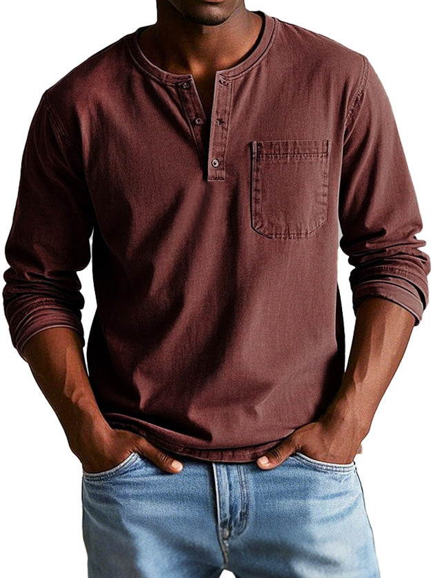 TOBE™ - Classic Long Sleeve Vintage Shirt