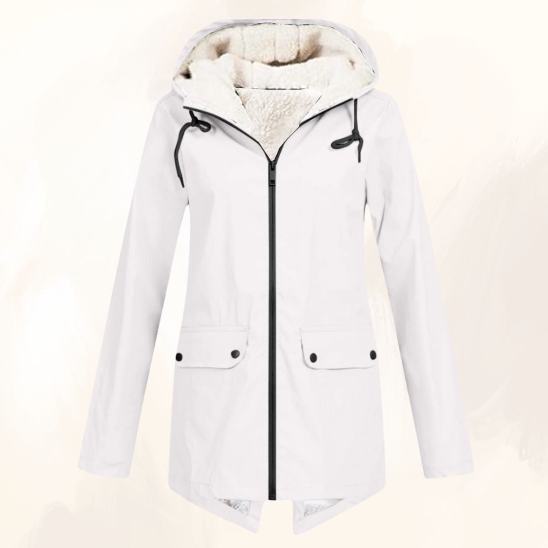 Diane | Manteau en fourrure doublé élégant