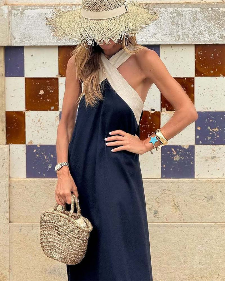 Trish | Cross Neck Dress