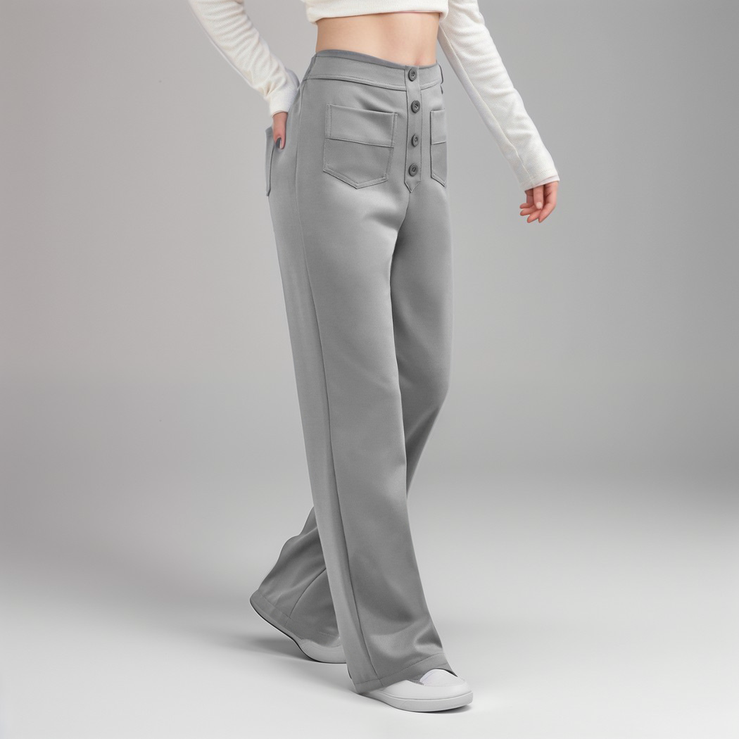 Elsa | Pantalons Élastiques Taille Haute