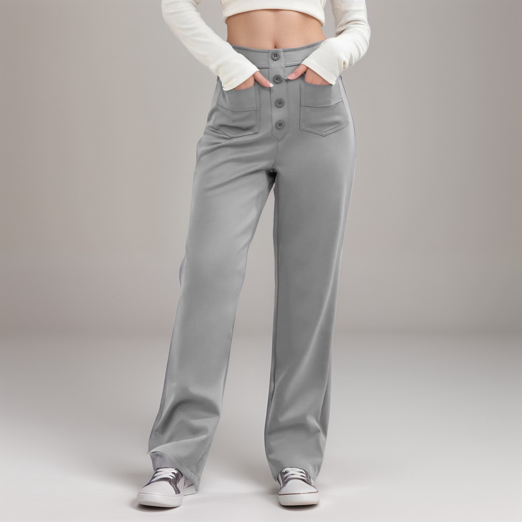 Elsa | Pantalons Élastiques Taille Haute