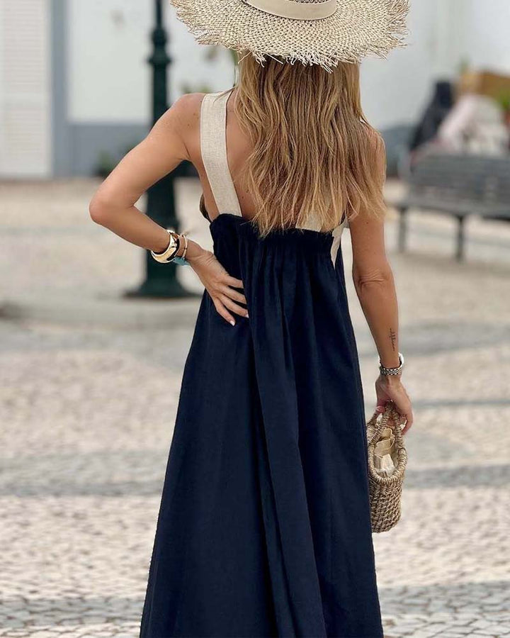 Trish | Cross Neck Dress