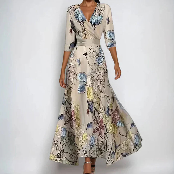 Emily - Robe Florale de Luxe
