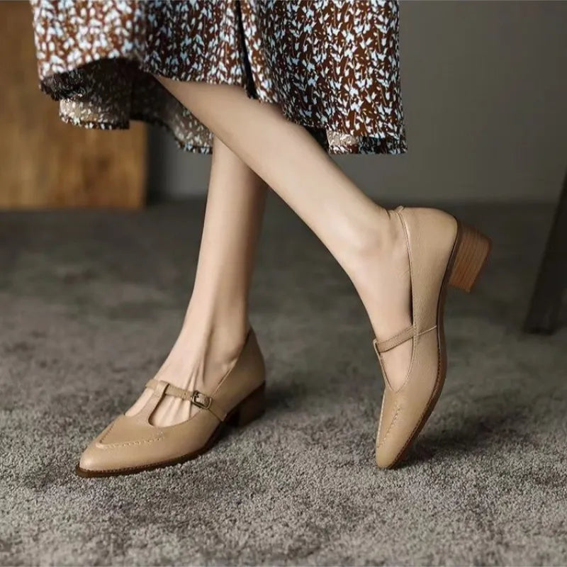 Elegant Detail Classic Slip-On Shoes
