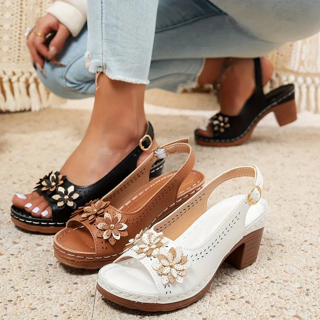 Mariah | Orthopedic High Heel Sandals