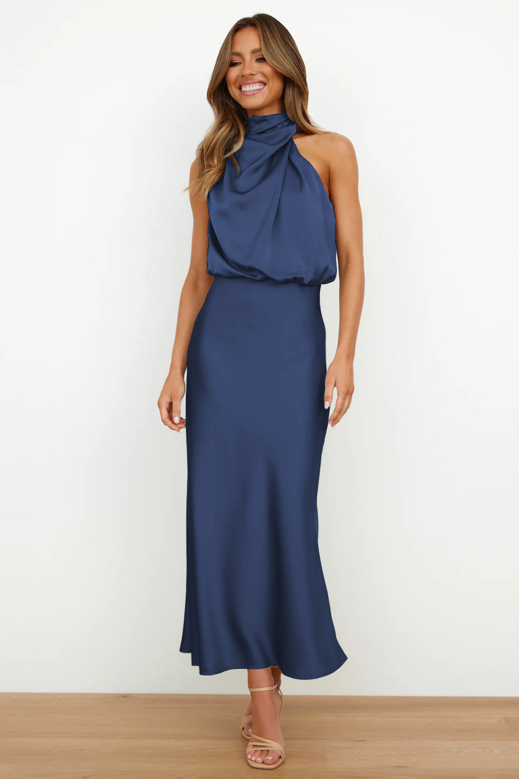 Halterneck Maxi Dress