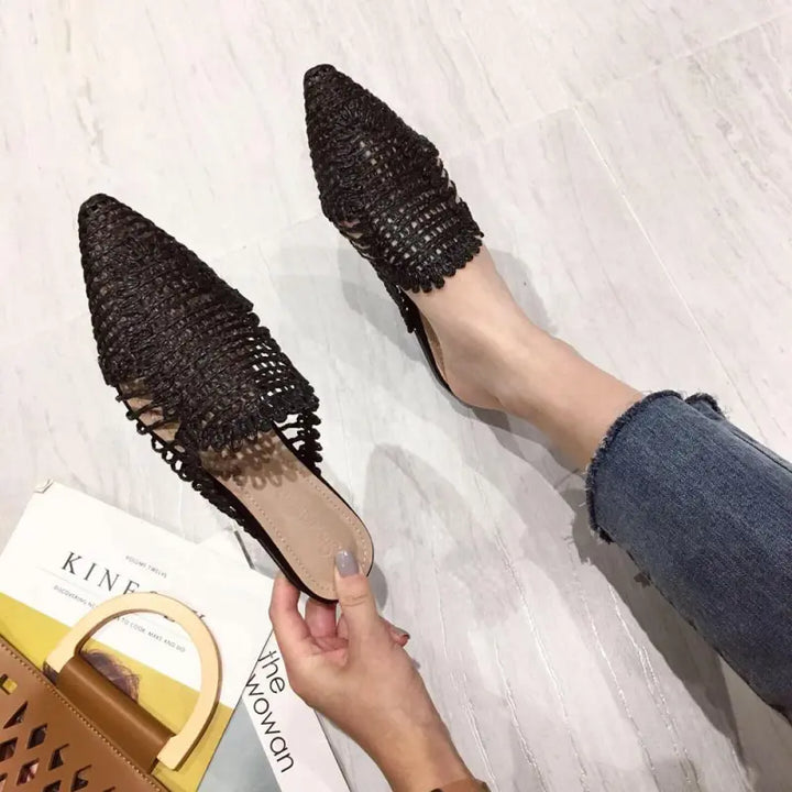 Women's Braided Slip-On Shoes