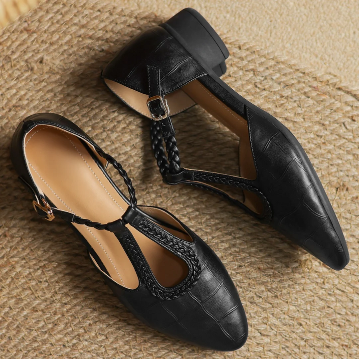 Enzo&Rosa™| Kepa Leather Mary Janes