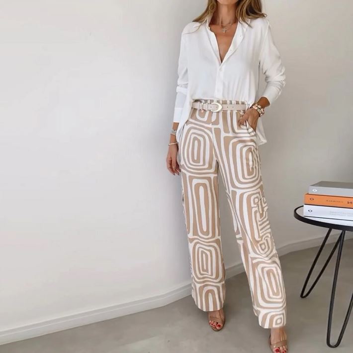 Essential Long Sleeve Two-Piece Outfit