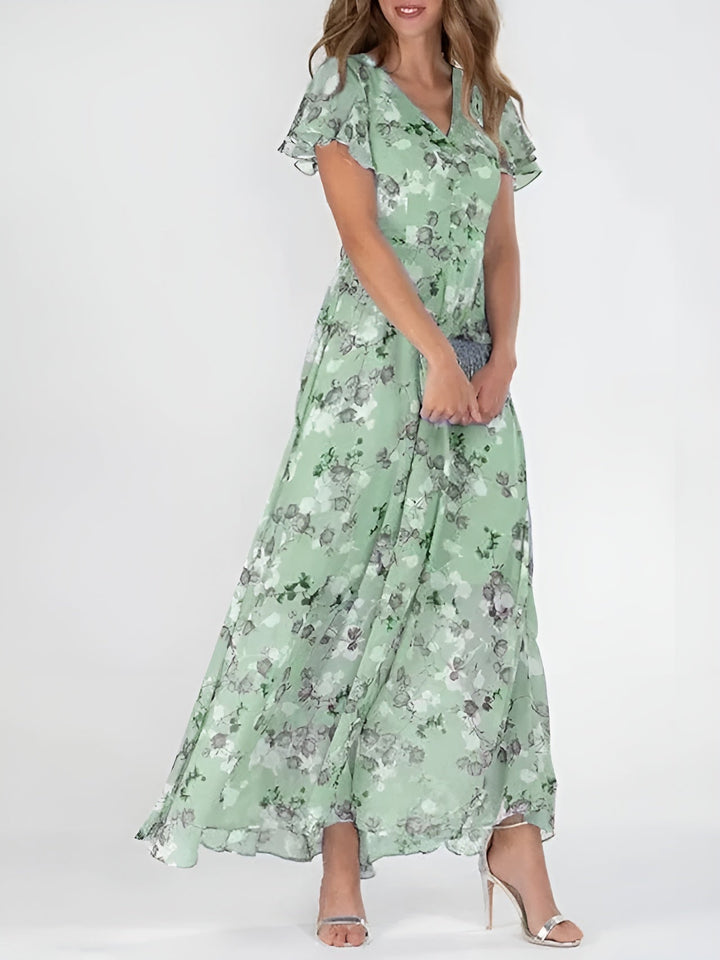 Halina | Élégante robe avec ceinture ventre