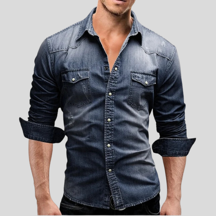 TOBE™ - Contemporary Denim Shirt