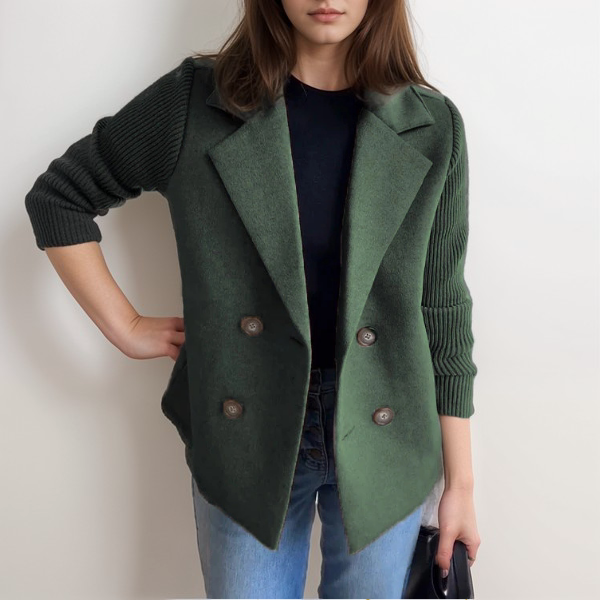 Elise | Luxe Knitted Blazer