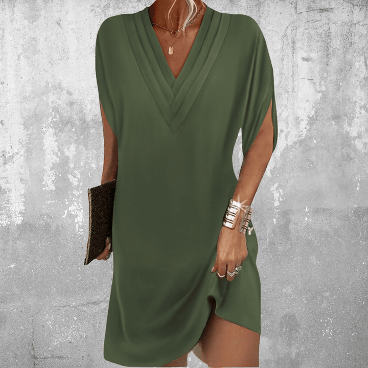 Amelina | Elegant Tummy Covering Dress