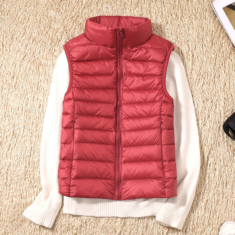 Galora - Waterproof Vest with White Duck Down