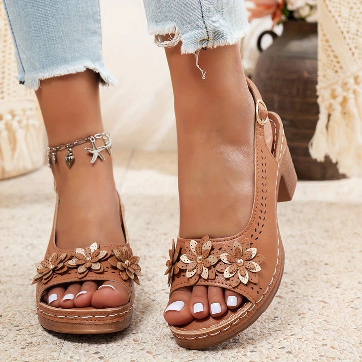 Mariah | Orthopedic High Heel Sandals