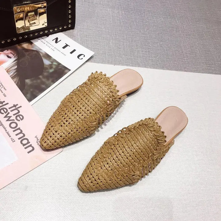 Women's Braided Slip-On Shoes