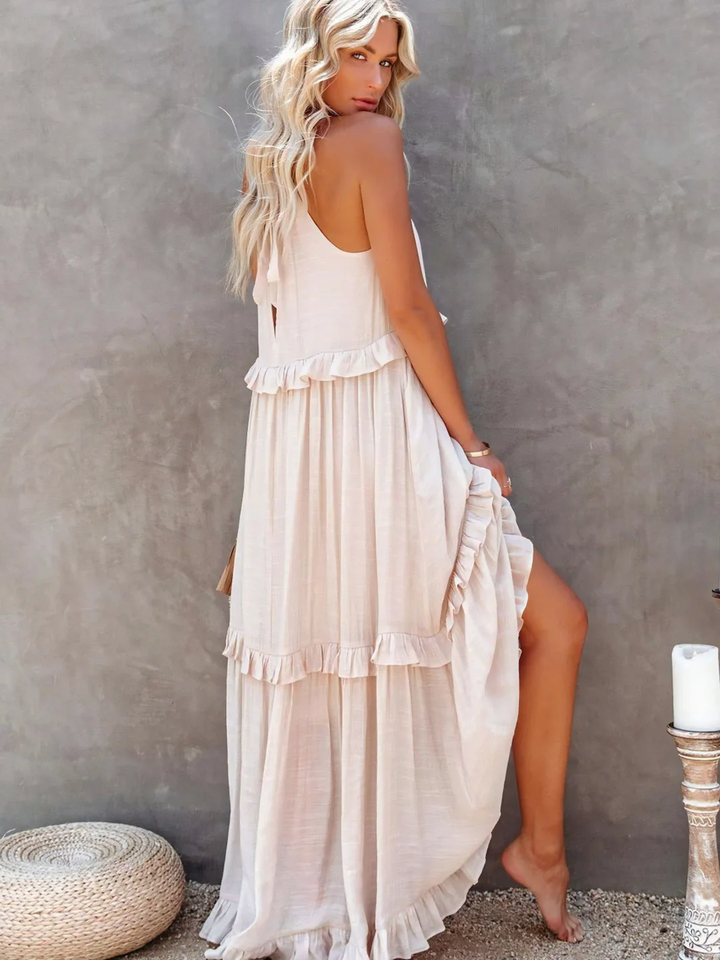 Elsie - Maxi Robe à Volants