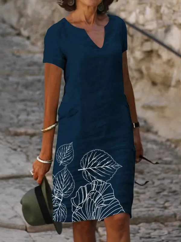 Jovie | Elegant Dress with V-Neckline