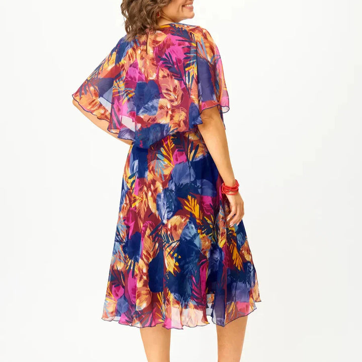 AYALA | Robe en Chiffon Confort Taille Plus