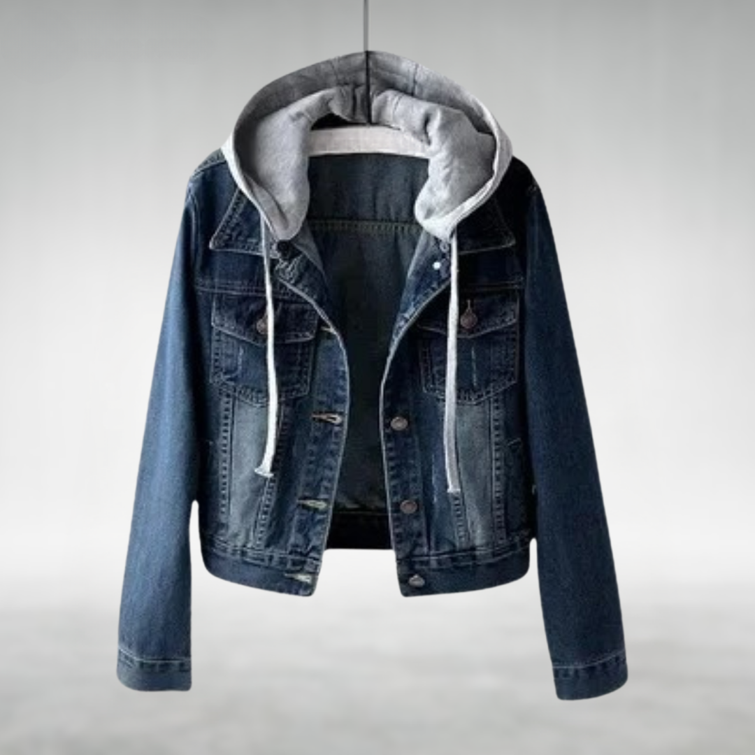 Zoe | Jean Hoodie Jacket