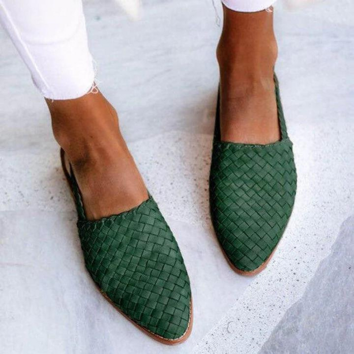 Chic and Cozy Woven Sandals