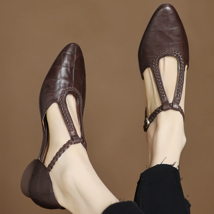 Enzo&Rosa™| Kepa Leather Mary Janes