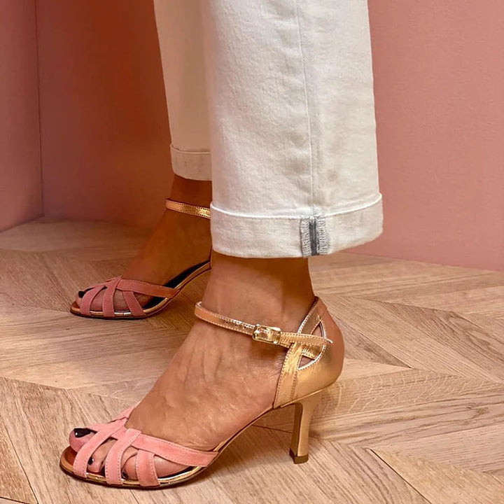 Chic High-Heeled Sandals