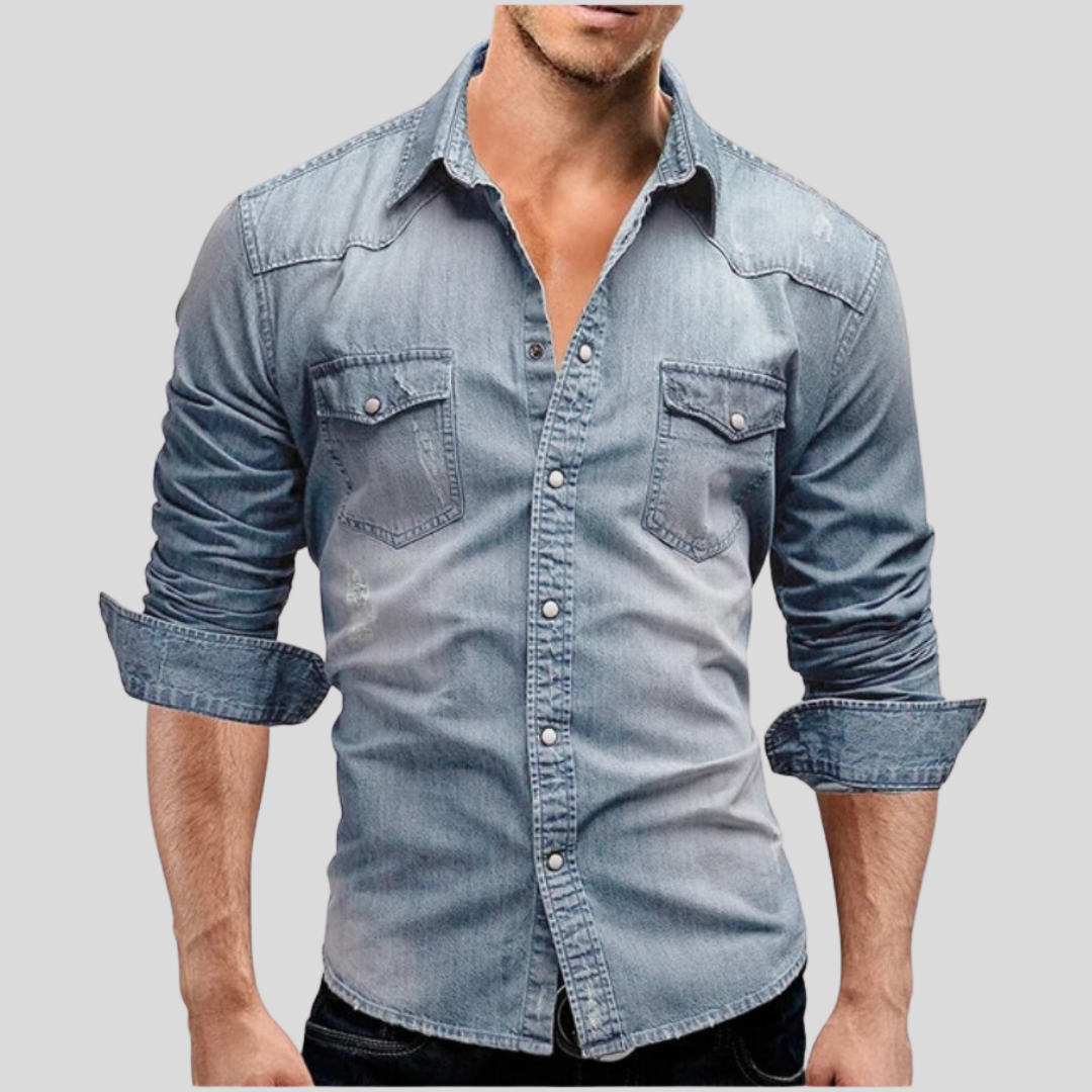 TOBE™ - Contemporary Denim Shirt