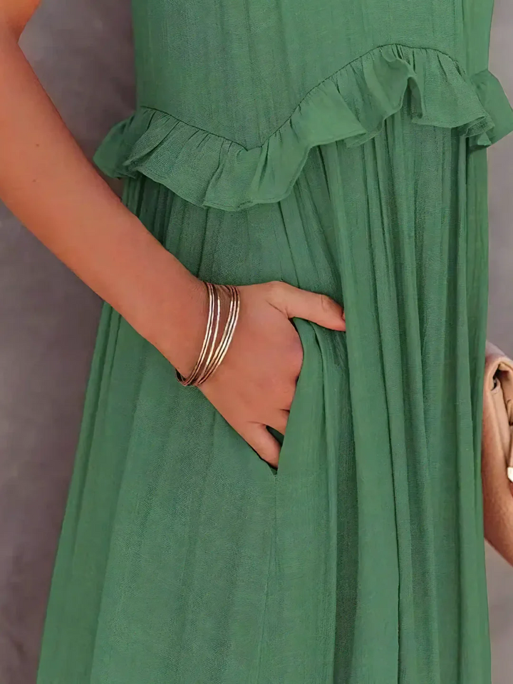 Elsie - Maxi Robe à Volants