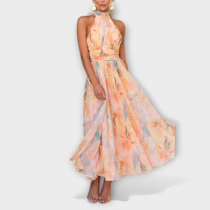 Joa | Maxi Robe Imprimée Aquarelle