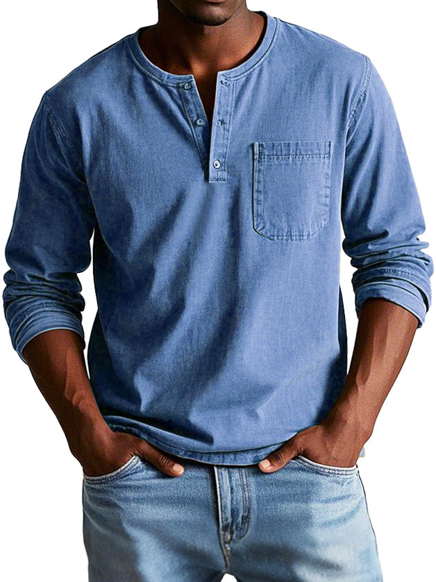 TOBE™ - Classic Long Sleeve Vintage Shirt