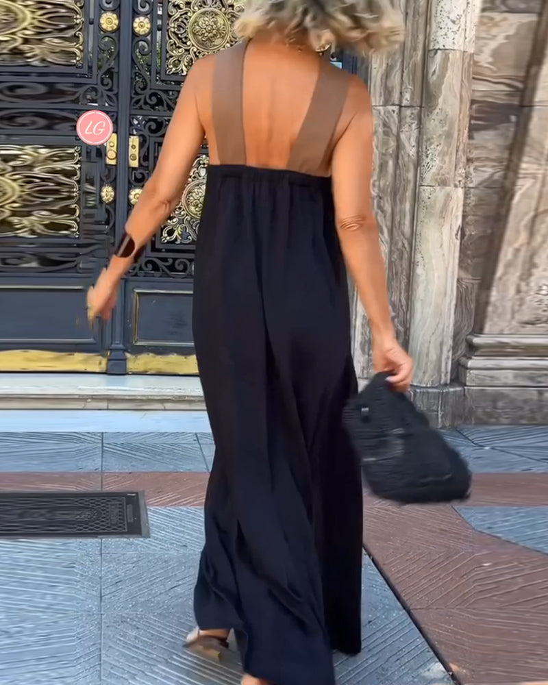 Trish | Cross Neck Dress