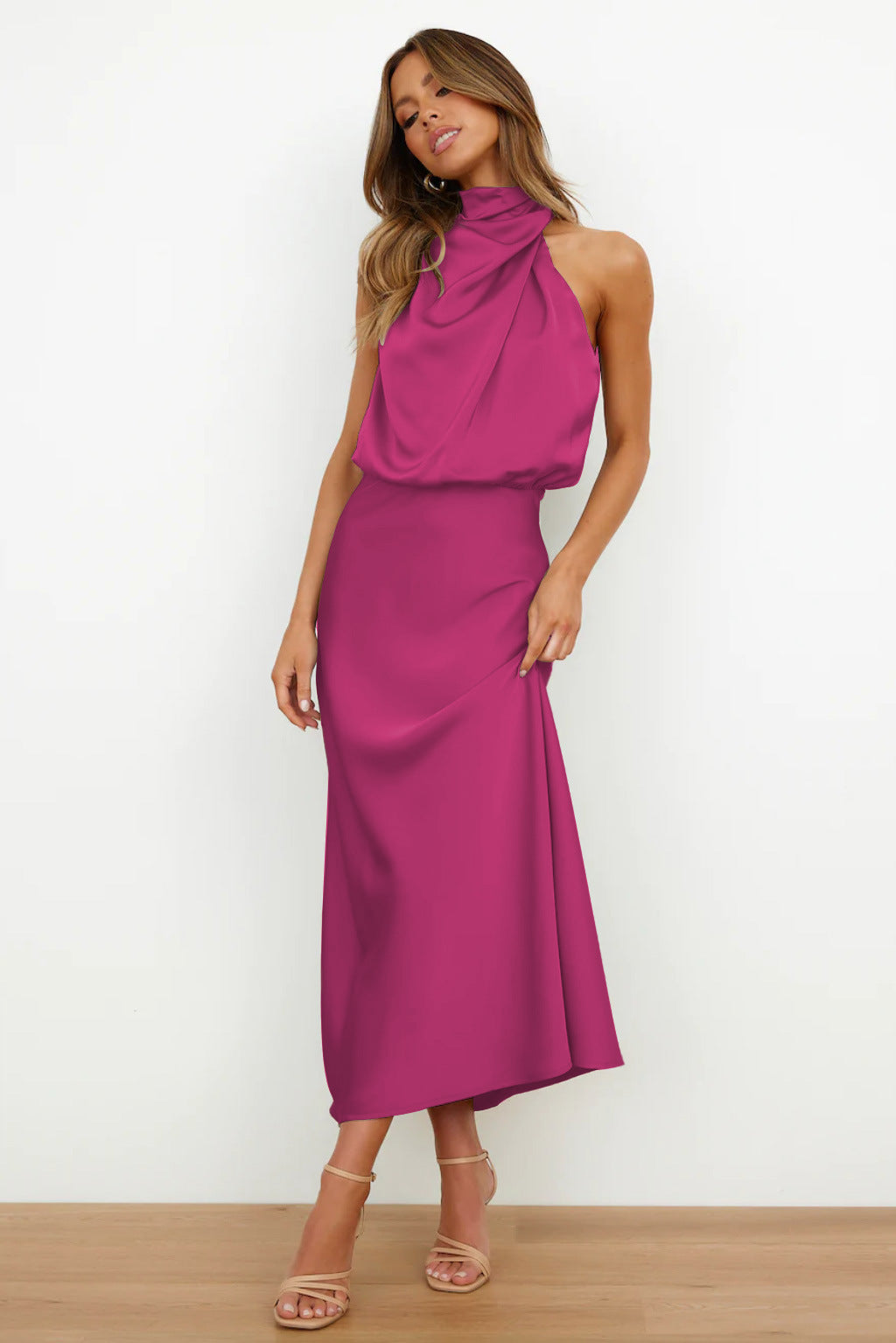 Halterneck Maxi Dress