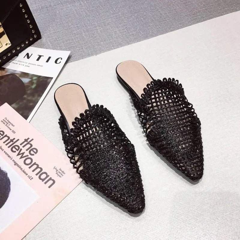 Women's Braided Slip-On Shoes