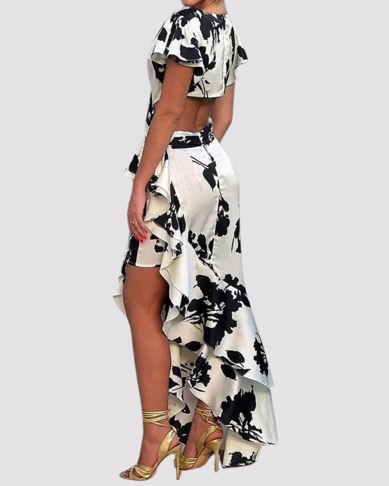 Zinnia - Robe Midi Florale